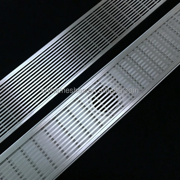 3000mm Length Stainless Steel Linear Bathroom Shower Drain Grates Covers