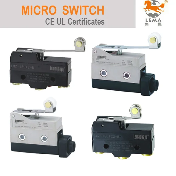 Китай заводе LEMA концевой выключатель Водонепроницаемый микропереключатель шарнира ролика