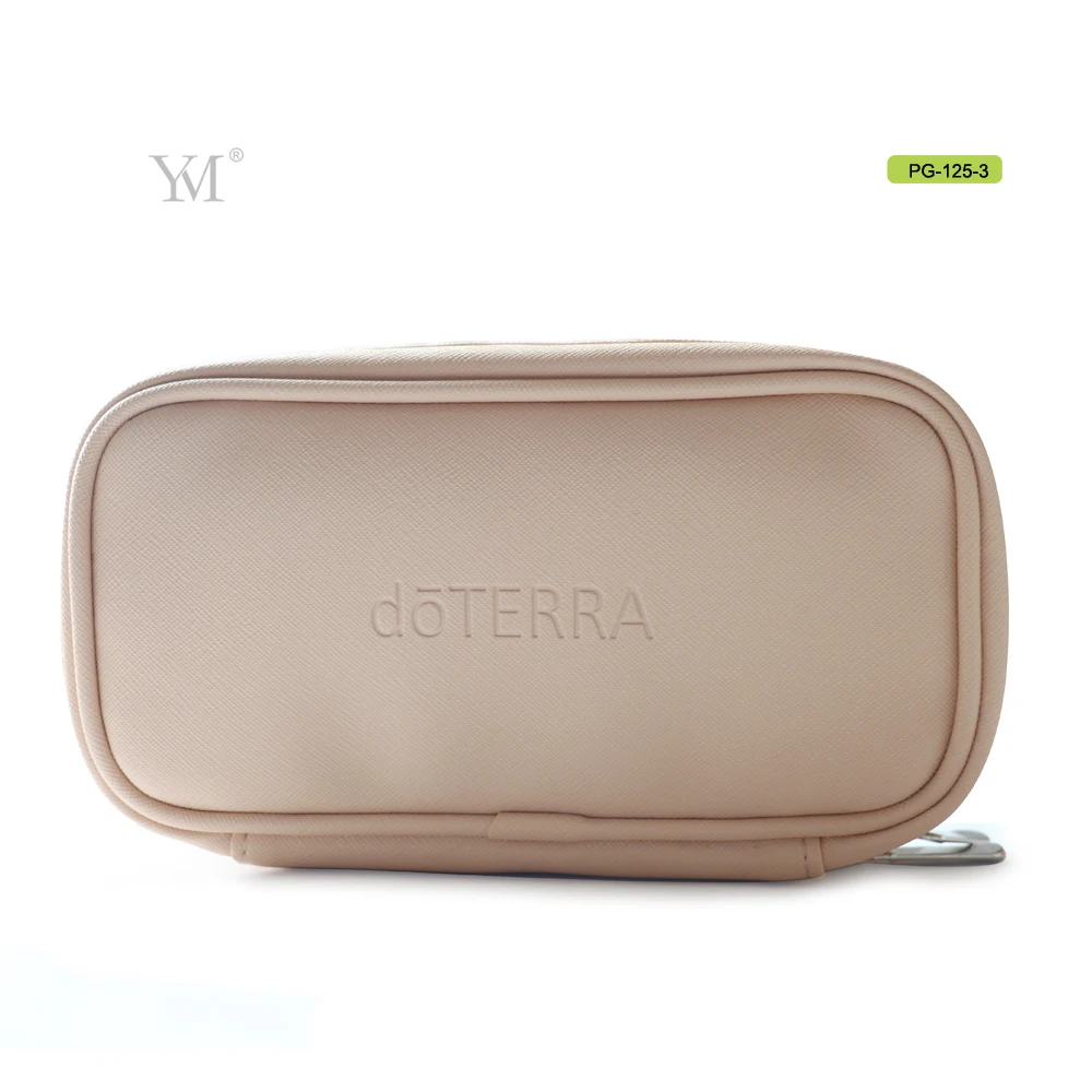 
wholesale travel essential oil carrying bag organiser leather essential oil case 