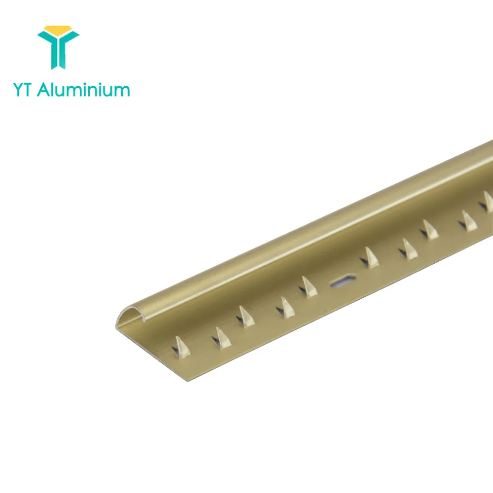 Aluminium Twin Carpet Strip To Carpet Door Bar Z Shape Carpet Trim Door Bar Threshold Trim