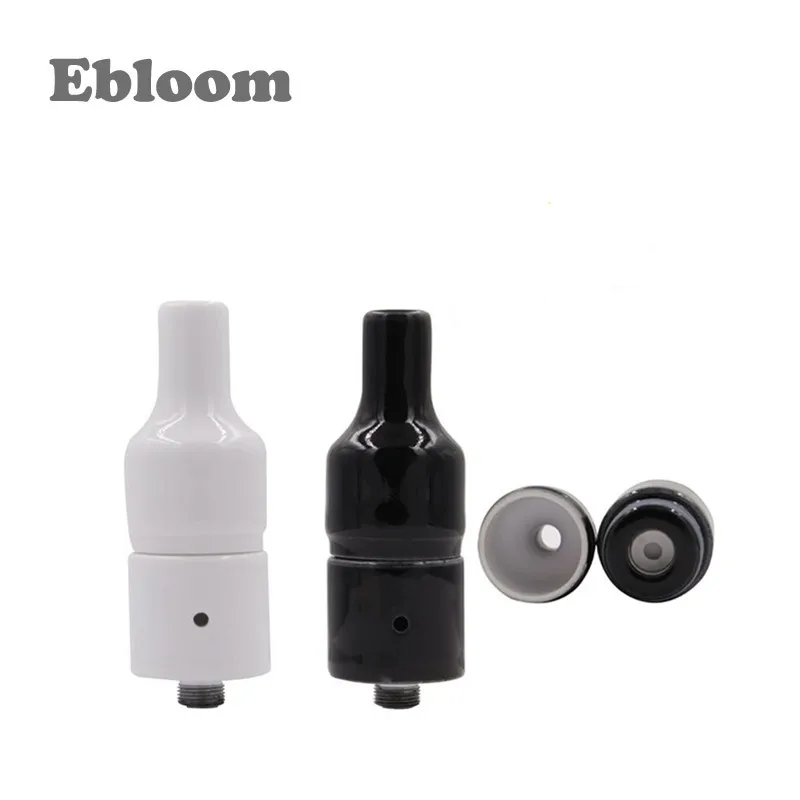 
Best selling 2018 Vaporizers skillet wax burner ceramic donut atomizer no coil no wick ceramic heating element wax vaporizer 