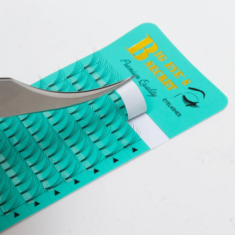 
0.10mm 0.07mm Premade Russian Volume Lashes Fans 4D Knot Free Individual Lashes 3D 4D 5D 6D 7D 10D Lashes Premade Fans C D curl 