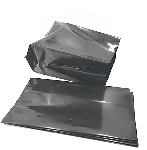 Polyethylene black grow bags plastic seeding nursery bags
