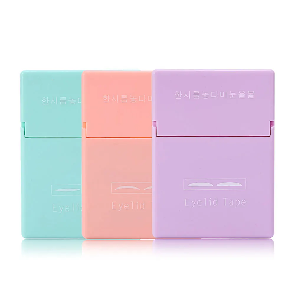 Косметика для макияжа, инструмент для красоты глаз, невидимая водонепроницаемая лента для глаз, двойная лента для век с зеркалом
