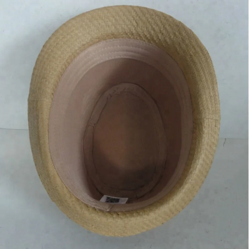 Hot Selling men fashion  flat to flip brim  fedora hat bucket straw hat