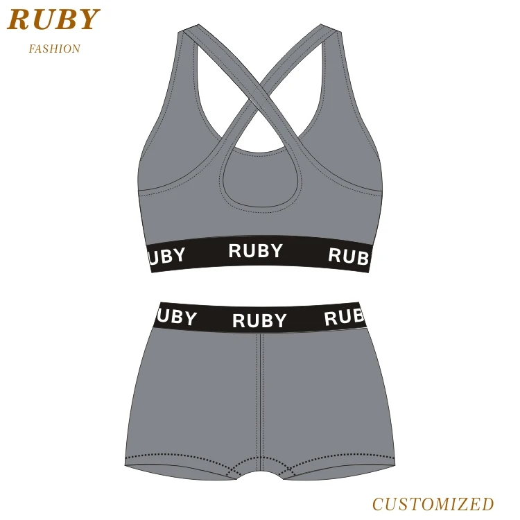 Спортивный бюстгальтер-Кроссбоди большого размера, цвета на заказ