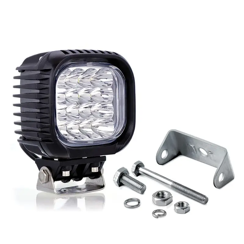 
New 5inch 48W Led work light spot beam offload truck use 16pcs*3W leds IP67 led driving light for 4WD SUV ATV 