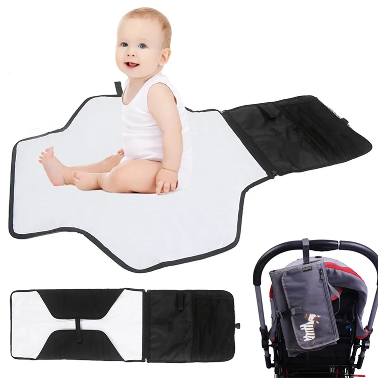 Outdoor Travel Kids Changing Station Foldable Waterproof Travel Portable Baby Diaper Changing Pad