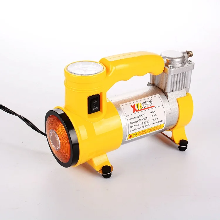 Portable Air Compressor DC12V Car Tyre Inflator Heavy Duty Pump Vehicle Tyre Tire Inflator With LED Light