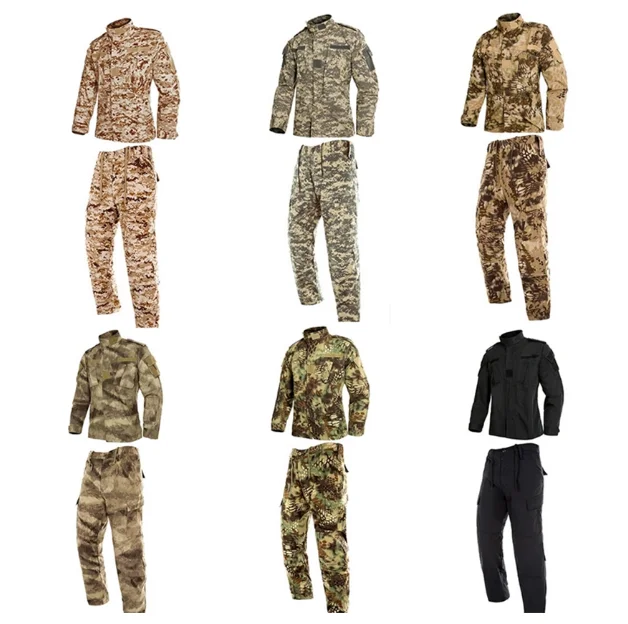 
BDU Coat USMC Camouflage suit sets Army Military uniform combat Airsoft uniform uniforme militar desierto 