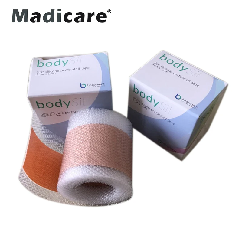 Scar Removal Bandages artificial skin hospital nurse older child sensitive care Silicone Rubber Self Fusing Tape