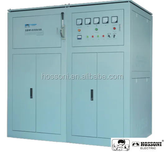 Hossoni стабилизатор автоматический с обхода SBW-500KVA 3 фазы 