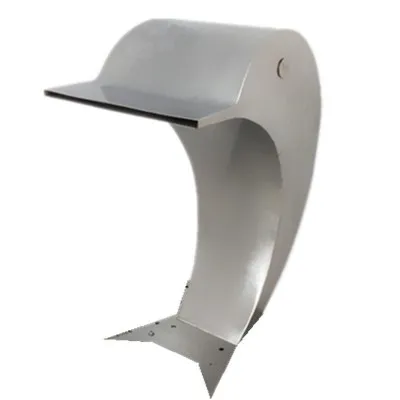 Dolphin Water Fountain Nozzle Stainless Steel Swimming Pool Water Spillway Dolphin Fountain for Garden Pond