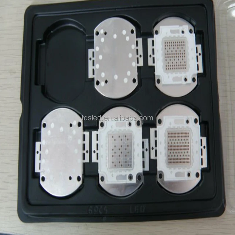 100W 650nm - 660nm - 670nm Red LED array for growing light