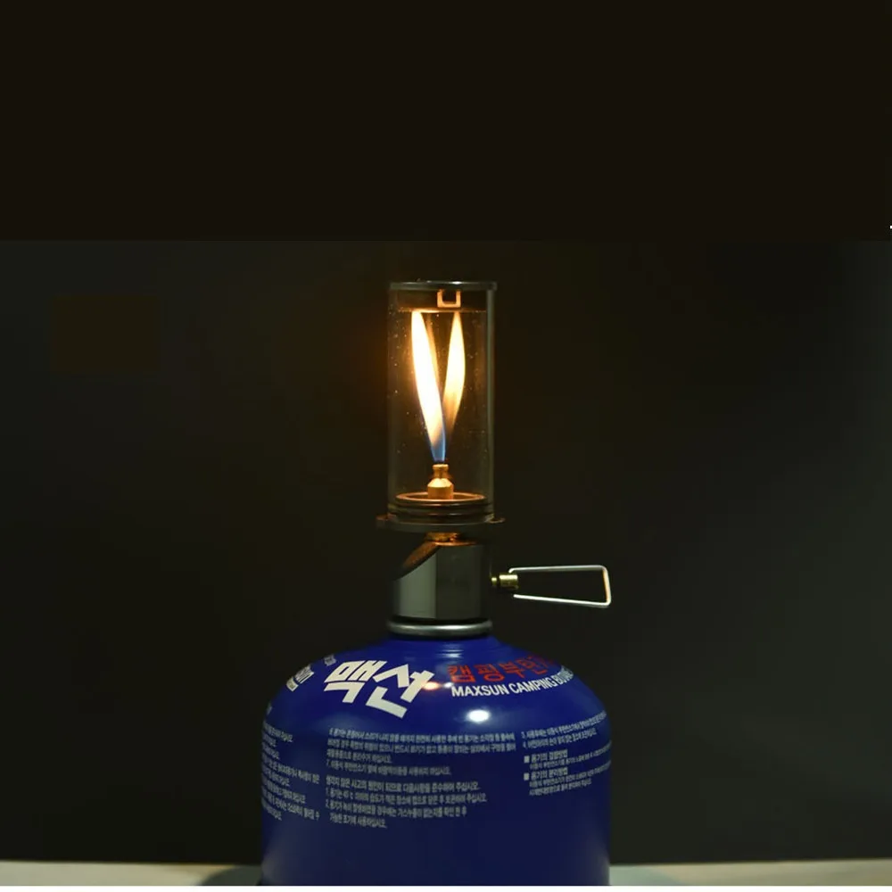 
Outdoor Camping lantern Ultralight Portable Gas Lamp Tourist the Tent Night Lights Camping Gas Lantern 