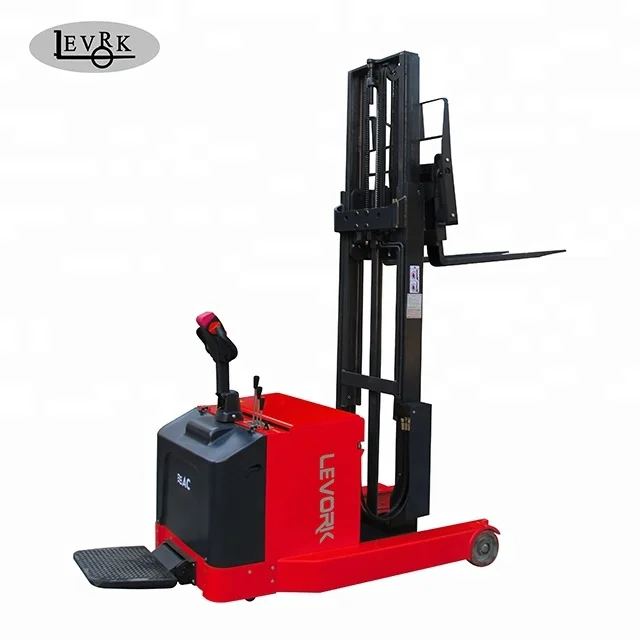 1.5 ton full electric forklift pallet electric reach stacker price