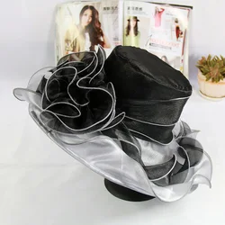 Women Funny Church Hat Simple Design Factory Wholesale Straw Hat