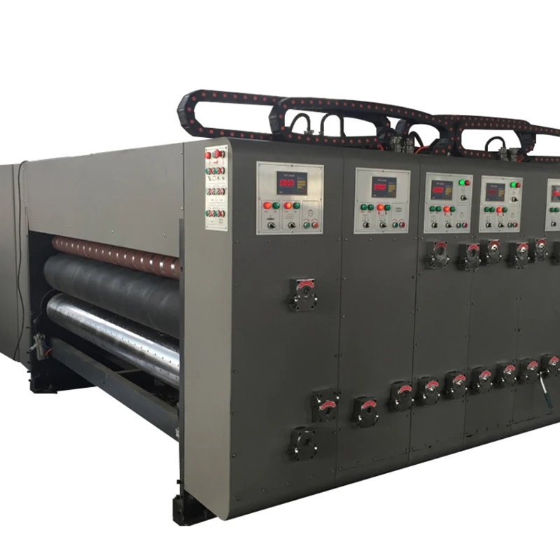 Semi-auto Corrugated Flexo Printer/Corrugated Cardboard Roller Printing Slotting Carton Making Machine