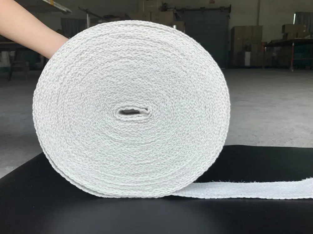 Ceramic Fiber Tape Aluminum Silicate Fiber Tape Fiberglass filament tape