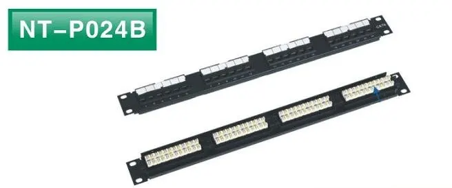 1u 24port UTP 110 IDC RJ45 кат.6 патч-панели