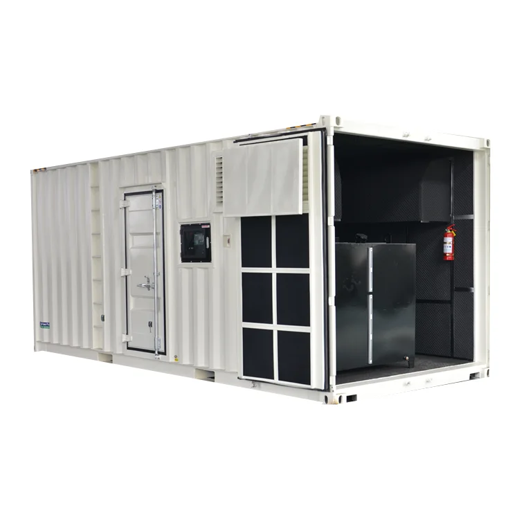 20ft containerized 1000kw 1200kva Diesel Generator powered by UK-Perkins engine 4012-46TWG2A