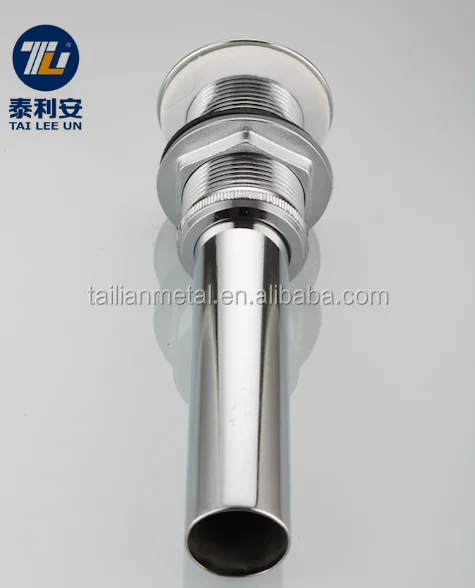 
Reliable reputation chrome plated style bathroom brass sink waste kit pipe 