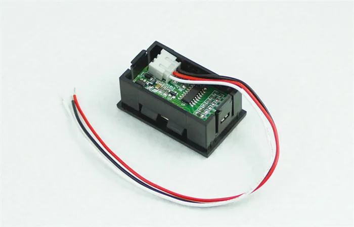 V27D Digital DC Voltmeter DC 0-100V volt Meter blue/green LED