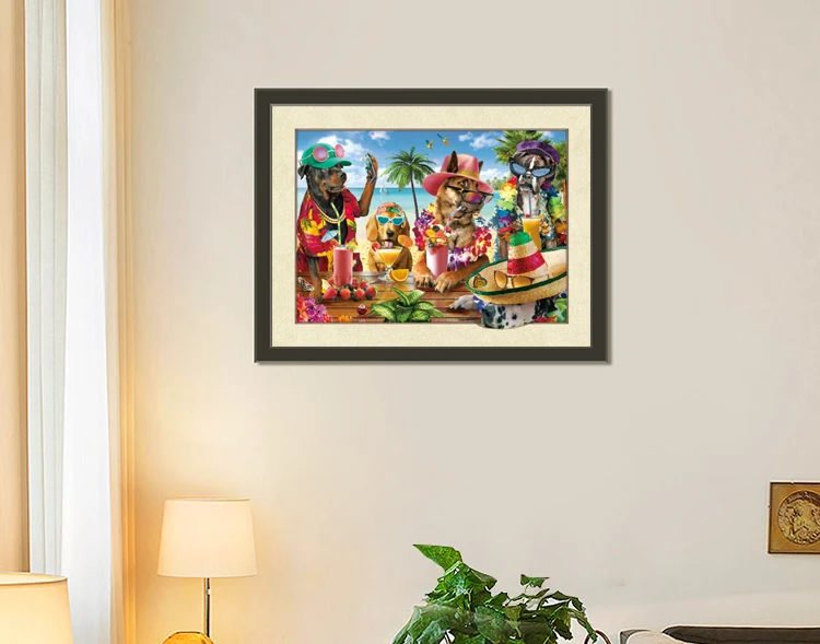 
3d animated picture of dogs 3d 5d three d lenticular pictures of animal,home decoration 