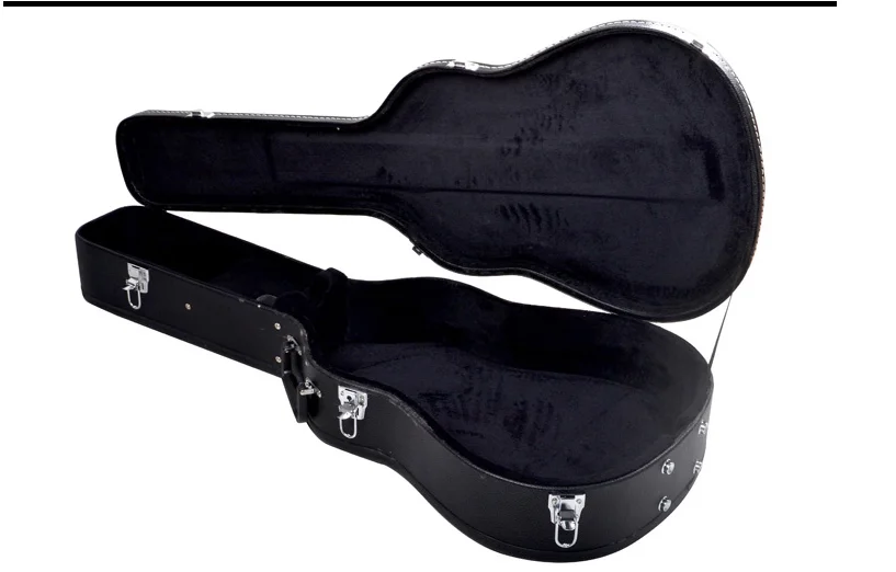 High quality hot selling black leather classical guitar case made in China