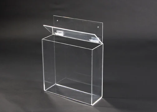 wall mounted acrylic box