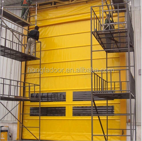 Stacking High Speed Rolling Rapid Roller Shutter Door