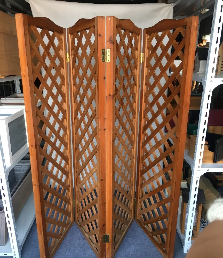 homedecor wooden folding screen / room divider