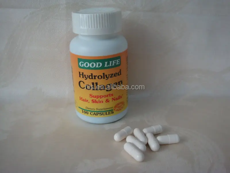 
High Quality Hydrolyzed Collagen Anti-Aging add Hyaluronic Acid capsule health food for skin and beauty 