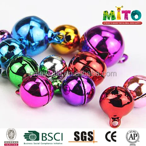 Christmas decoration bulk aluminum jingle bell
