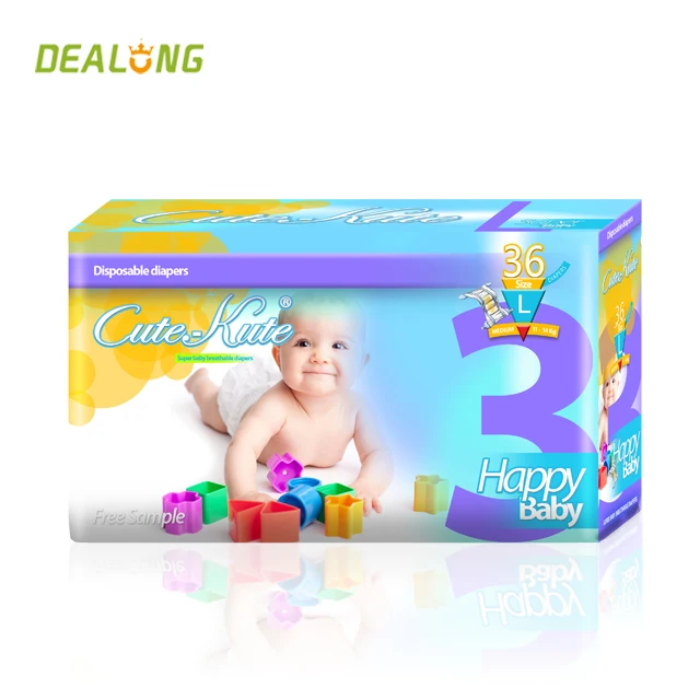 
Wholesale Baby Nappies Breathable Disposable Baby Diaper in China 
