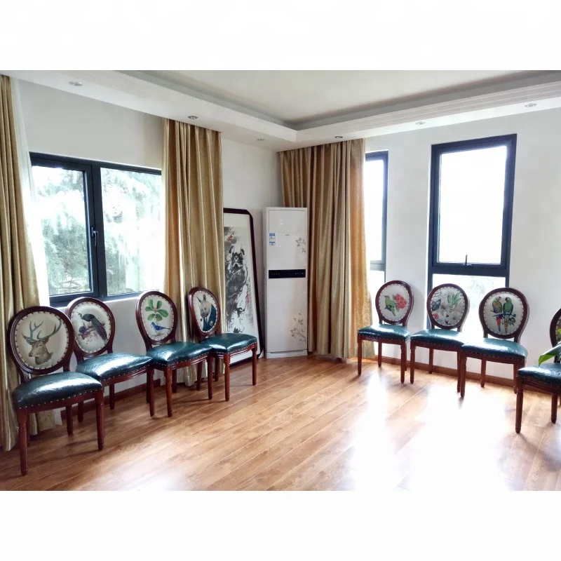 Light steel structure villa with metal carved steel decoration panel