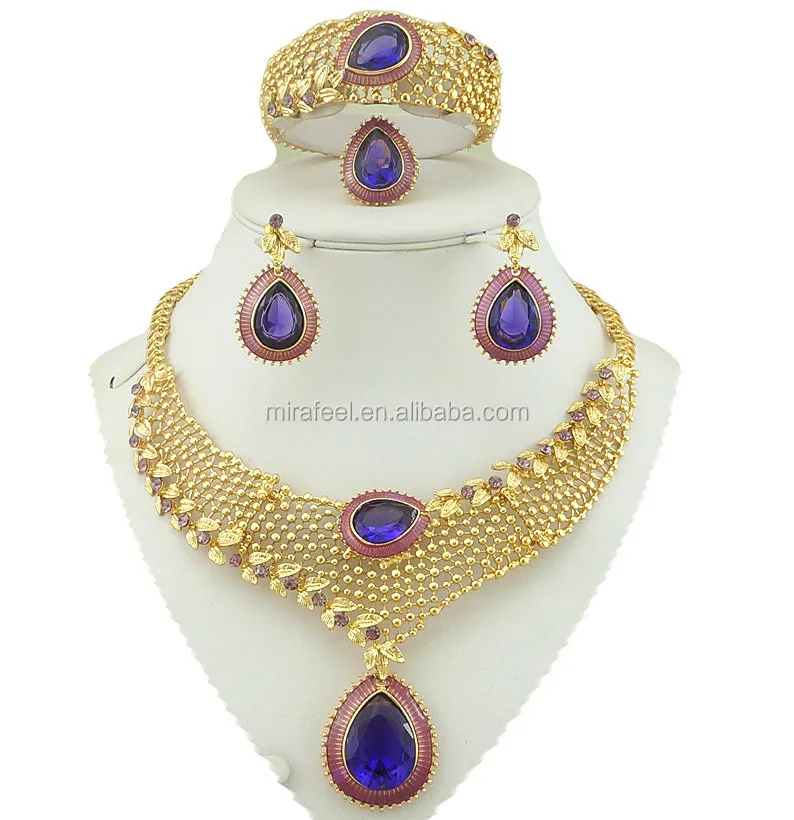 African Jewelry Set Costume Jewelry Necklace Sets Very Nice for Wedding and Party