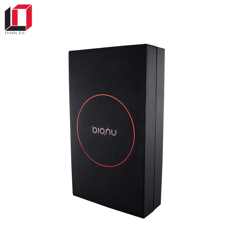 New Design Wholesale Custom High End Black Red Phone Case Accessories Blister Tray Packaging Box for Iphone x