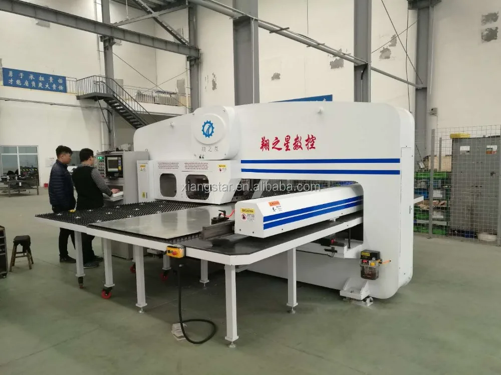 Closed Mechanical type CNC turret punching machine for sheet metal