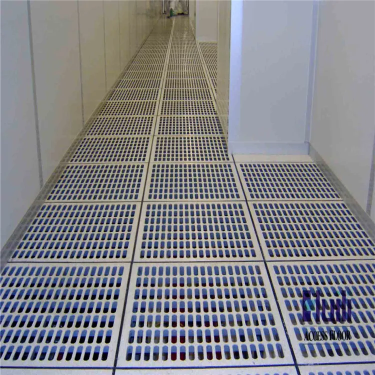 Steel Grating Panel Raised Floor with 45% Air Flow Rate