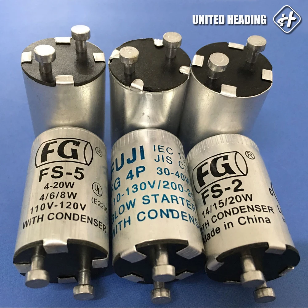 Высокое качество AC220V-240V/110-130V S10 FS-U 4-65W T8 люминесцентная лампа стартер