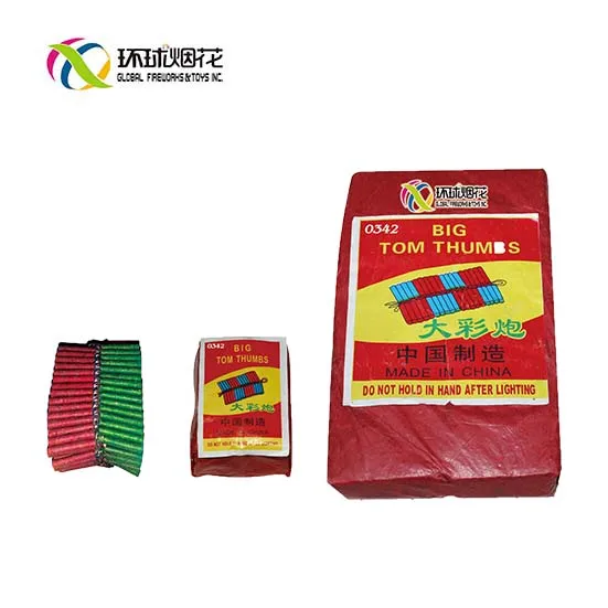 0342 Big Sound Outdoor Big Tom Thumbs Krack Krack Consumer Chinese Red Firecrackers Fireworks