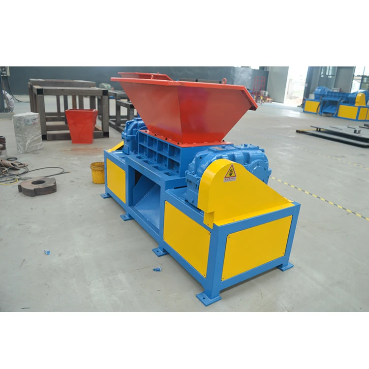 Двухвальный промышленный измельчитель бумажных книг, картонных сердечников, лидер продаж