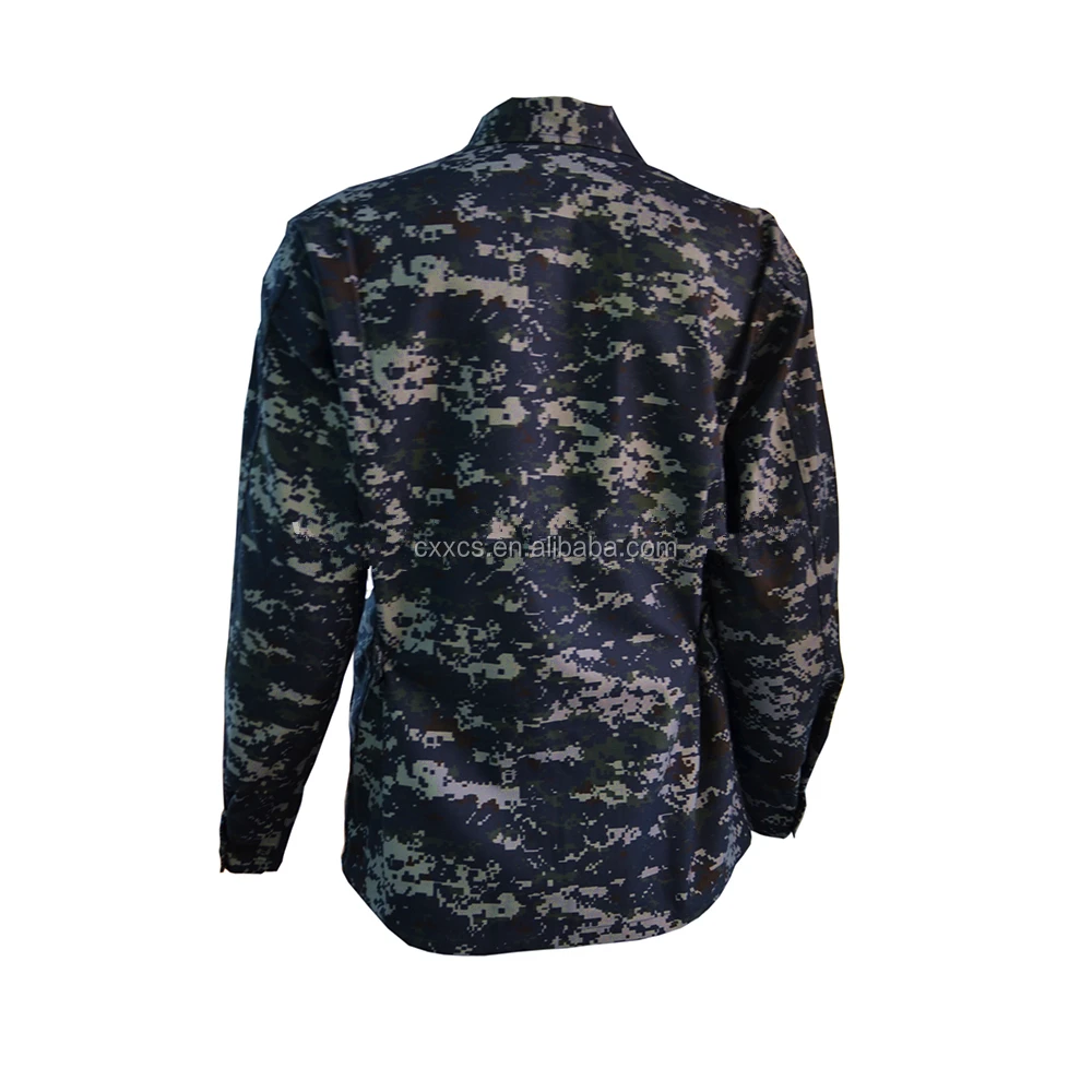 Digital Navy Marine Camouflage BDU Army Military Uniform