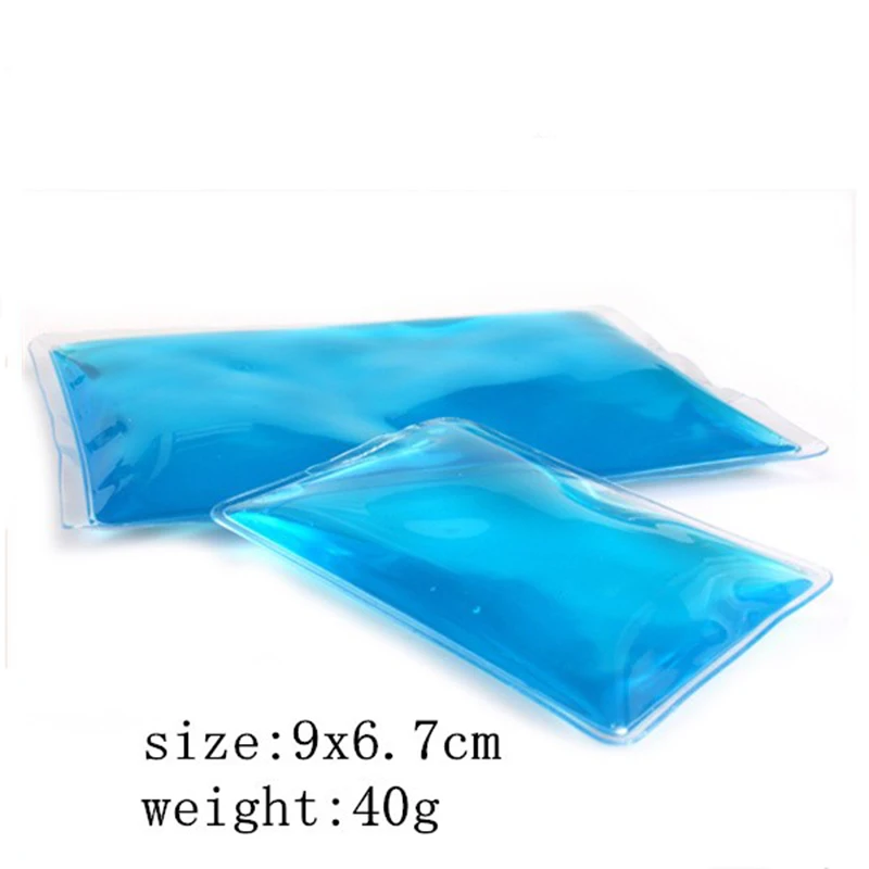 reusable ice packs for transport shipping,Food grade rectangular gel ice box blue ice freezer pack for plasma and vaccine