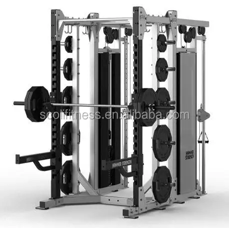 Commercial Gym fitness equipment Hammer Strength HD Elite POWER FULL RACK