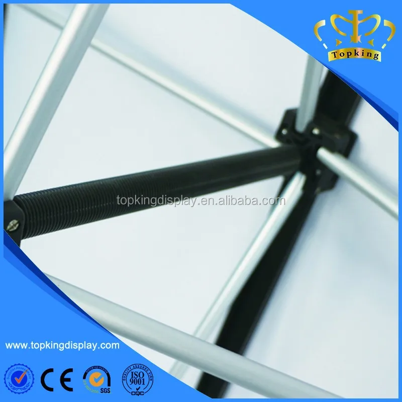 2017 aluminum printing3x3/4x3 original spring pop up stands