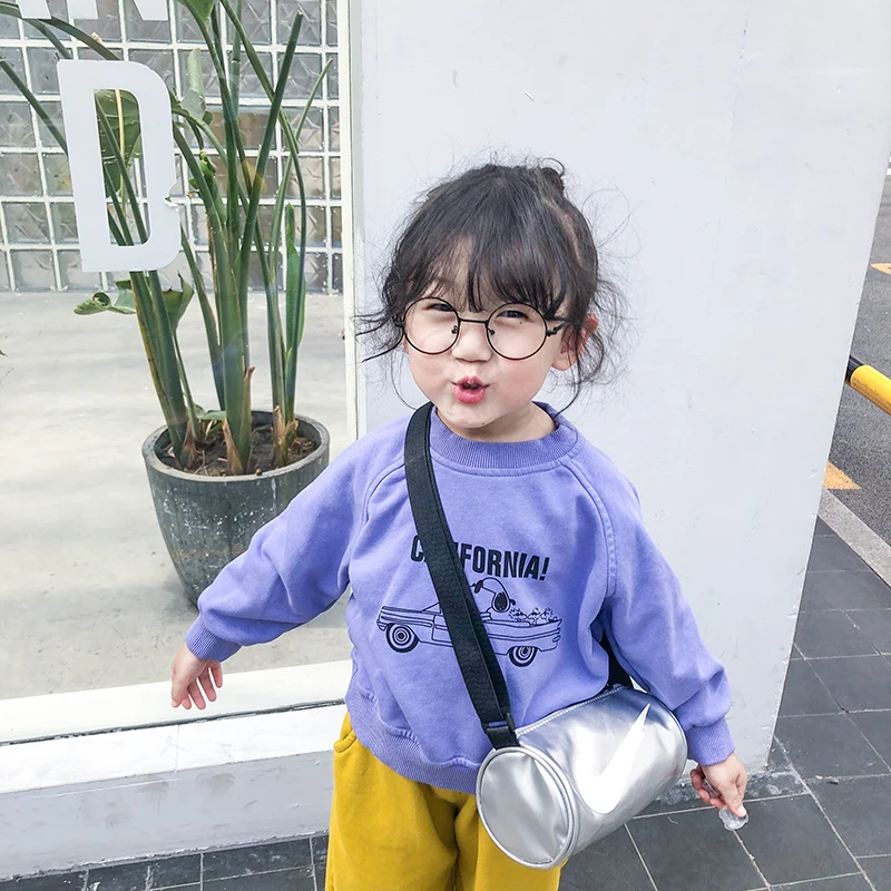 Новый дизайн, хлопковые детские свитеры для мальчиков, Детский свитер с милыми мультяшными животными