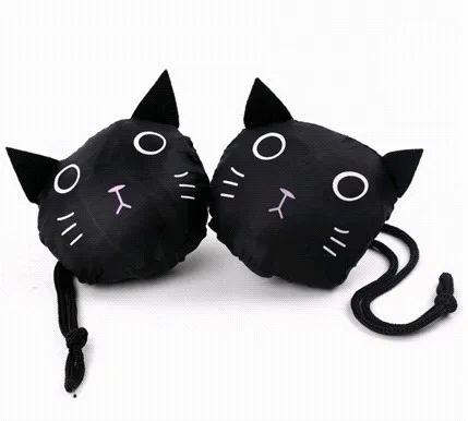 
Portable pocket pouch nylon waterproof shopping folding bag 