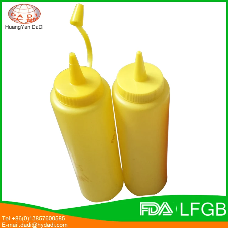Best selling BPA free squeezable plastic ketchup bottle with low price